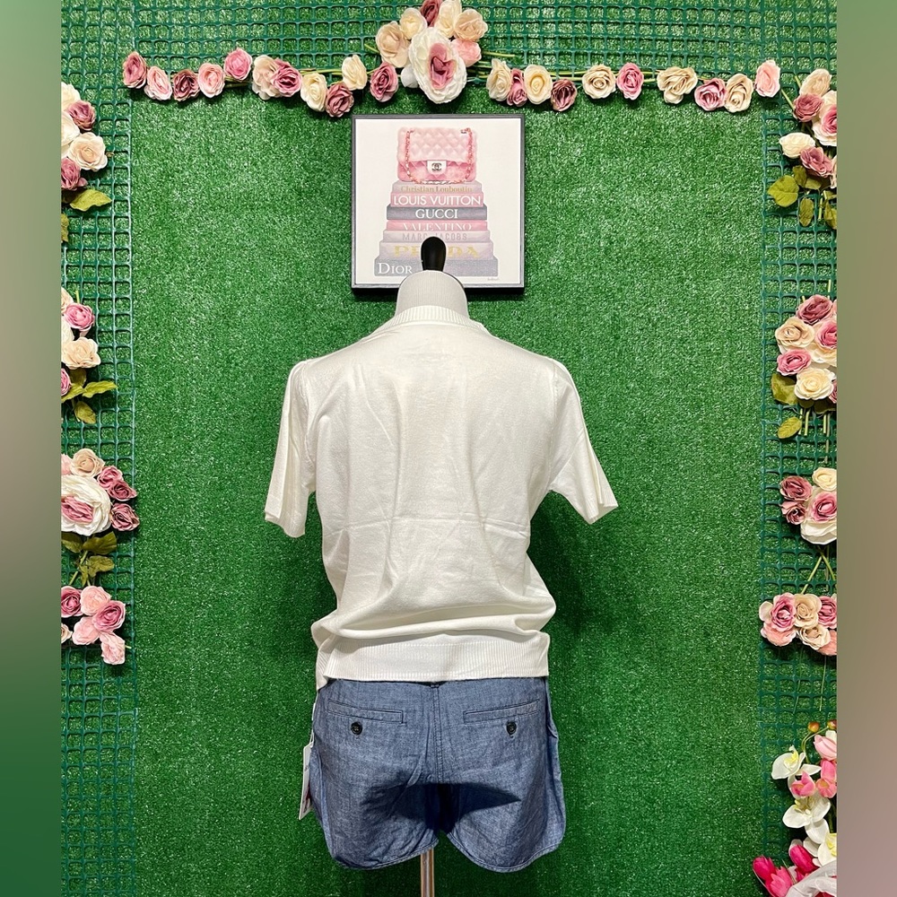 🌷Brand New knitted Bear Top Can Fit Sm up to L Soft Stretchy - Picture 6 of 6